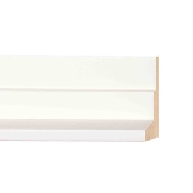 ENCADREMENT ( SANS VERRE ) CAISSE AMERICAINE BLANCHE (SECTION CADRE : 55-37 (L X H mm)) Eurobaguette 1 - Colorart