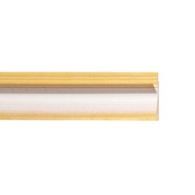 ENCADREMENT ( SANS VERRE ) TEINTE SUR BOIS JAUNE (SECTION CADRE : 32-20 (L X H mm)) Eurobaguette 1 - Colorart