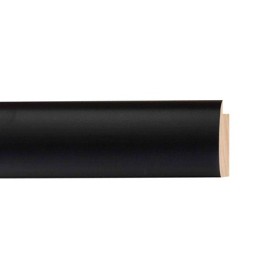 ENCADREMENT ( SANS VERRE ) MEPLAT NOIR MAT (SECTION CADRE : 35-20 (L X H mm)) Eurobaguette 1 - Colorart 