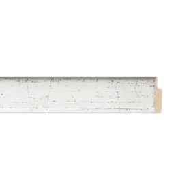 ENCADREMENT ( SANS VERRE ) IMITATION STERLING ARGENT FOND NOIR - 5352 (SECTION CADRE : 21-12 (L X H mm)) Eurobaguette 1 - Colora