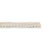ENCADREMENT ( SANS VERRE ) ORNEMENT BLANC ANTIQUE (SECTION CADRE : 14-17 (L X H mm)) Eurobaguette 1 - Colorart 