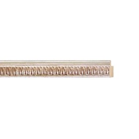 ENCADREMENT ( SANS VERRE ) ORNEMENT ARGENT (SECTION CADRE : 15-17 (L X H mm)) Eurobaguette 1 - Colorart