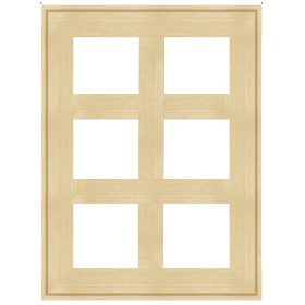 Chassis nus en bois Format - 200 x 200 Claessens Va 1 - Colorart