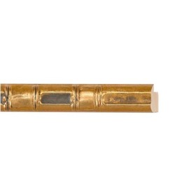 ENCADREMENT ( SANS VERRE ) BAMBOU DORE (SECTION CADRE : 20-23 (L X H mm)) Eurobaguette 1 - Colorart