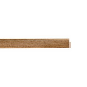 ENCADREMENT ( SANS VERRE ) MEPLAT DORE-BLANC (SECTION CADRE : 14-14 (L X H mm)) Eurobaguette 1 - Colorart