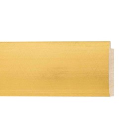 ENCADREMENT ( SANS VERRE ) MEPLAT BROSSE DORE (SECTION CADRE : 50-21 (L X H mm)) Eurobaguette 1 - Colorart 