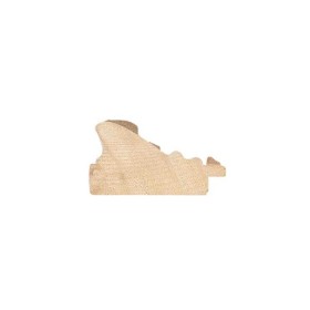 ENCADREMENT ( SANS VERRE ) ORNEMENT ARGENT ANTIQUE (SECTION CADRE : 54-33 (L X H mm)) Eurobaguette 2 - Colorart 