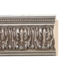 ENCADREMENT ( SANS VERRE ) ORNEMENT ARGENT ANTIQUE (SECTION CADRE : 70-38 (L X H mm)) Eurobaguette 1 - Colorart 
