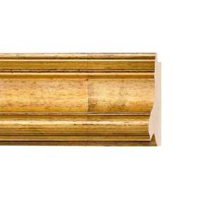 ENCADREMENT ( SANS VERRE ) CREUX DORE (SECTION CADRE : 58-30 (L X H mm)) Eurobaguette 1 - Colorart 