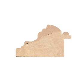 ENCADREMENT ( SANS VERRE ) RENVERSE NOIR ORNE PERLE DORE PATINE ROUILLE (SECTION CADRE : 83-47 (L X H mm)) Eurobaguette 2 - Colo