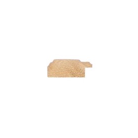 ENCADREMENT ( SANS VERRE ) PLAT BRUN OXIDE/LIGNE BLANC (SECTION CADRE : 40-17 (L X H mm)) Eurobaguette 2 - Colorart 