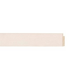 ENCADREMENT ( SANS VERRE ) BLANC PLAT RAMIN (SECTION CADRE : 20-15 (L X H mm)) Eurobaguette 1 - Colorart 