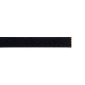 ENCADREMENT ( SANS VERRE ) REHAUSSE NOIRE 5X15 MM (SECTION CADRE : 5-15 (L X H mm)) Eurobaguette 1 - Colorart