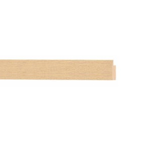 ENCADREMENT ( SANS VERRE ) MEPLAT RAYE BRUT (SECTION CADRE : 18-15 (L X H mm)) Eurobaguette 1 - Colorart
