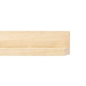 ENCADREMENT ( SANS VERRE ) CAISSE AMERICAINE BRUT AYOUS (SECTION CADRE : 35-35 (L X H mm)) Eurobaguette 1 - Colorart