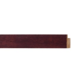 ENCADREMENT ( SANS VERRE ) "SOLID WOOD" CERISE TEINTE (SECTION CADRE : 20-15 (L X H mm)) Eurobaguette 1 - Colorart 