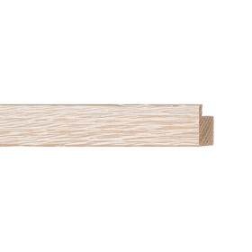 ENCADREMENT ( SANS VERRE ) "SOLID WOOD" CHÊNE CERUSE (SECTION CADRE : 20-20 (L X H mm)) Eurobaguette 1 - Colorart 