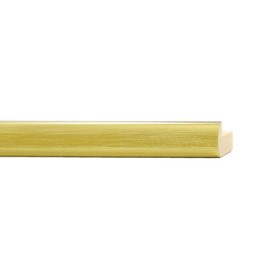 ENCADREMENT ( SANS VERRE ) "MAGNIFICENT" IMITATION OR CARAT (SECTION CADRE : 16-19 (L X H mm)) Eurobaguette 1 - Colorart